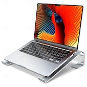 levne Stojany a chladicí podložky-stojan na notebook na stůl hliníkový chladicí stojan na notebook ergonomický stojan na počítač pro notebook kompatibilní podložka na notebook 10-17,3&#039;&#039;