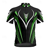 abordables Maillots pour hommes-Homme Maillot Velo Cyclisme Manche Courte Cyclisme Tee-shirt Maillot avec 3 poches arrière VTT Vélo tout terrain Respirable Séchage rapide Conception anatomique Mèche Jaune Rouge Bleu Des sports