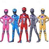 ieftine Costume pentru bărbați-Tommy Oliver Costum Cosplay Salopetă Cosplay for Bărbați Pentru femei Băieți Pentru copii Adulți Carnaval Mascaradă Evenimente / Petrecere Mascaradă