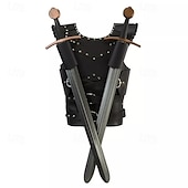 abordables Armadura-Retro Antiguo Medieval Renacimiento Faja Armas y Armaduras Baile de Máscaras Remache Hombre Celta Carnaval Mascarada Rendimiento Víspera de Todos los Santos Mascarada Adulto Faja