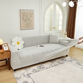 baratos Cobertura de Sofa-capa de sofá de tecido jacquard elástico capa de sofá elástica secional em forma de l capa de sofá de canto para sala de estar 1/2/3/4 assentos