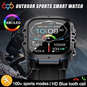 levne Chytré hodinky-696 Chytré hodinky Fitness Tracker ECG PPG Bluetooth Upozornění na hovor Android iOS IP67 44mm 1.96