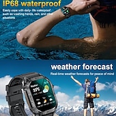 cheap Smartwatch-696 K63 Smart Watch 1.96 inch Smartwatch Fitness Running Watch Bluetooth ECG+PPG Pedometer Call Reminder Compatible with Android iOS Women Men Hands-Free Calls Message Reminder IP 67 42mm Watch Case
