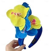 abordables Fascinators-accessoire Polyester Mariage Soirée Élégant Mariage Avec Fleur Casque Couvre-chef