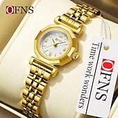 cheap Quartz Watches-Women Quartz Watch Luxury Bling Business Wristwatch Luminous Waterproof Stainless Steel Watch