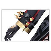 halpa Anime-asut-Elementtisaaga Mavuika Anime Cosplay-Asut Cosplay-Peruukit Cosplay-puvut Cosplay-Peruukit Halloween Naamiaiset Suoritus Juhla Takki Trikoot / Kokopuku Käsineet Käyttötarkoitus Naisten Aikuisten