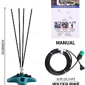 cheap Kiddie Pools-Standing Spray Cooling System Outdoor Spray CCooling Dedusting Garden Portable Sprinkler