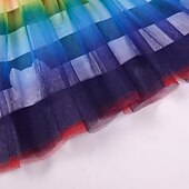 cheap Sets-3 Pieces Kids Girls&#039; Stripe Pants Suit Set Long Sleeve Fashion Outdoor 4 years+ Summer Rainbow Set Rainbow Set+Hairband Black White Set+Hairband