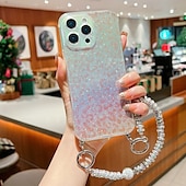 Недорогие Чехлы для iPhone-Чехол для телефона для iPhone 16e iPhone 16 Pro Max Plus iPhone 15 Pro Max Plus iPhone 14 13 12 11 Pro Max Plus Mini чехол с ремешком ударопрочный ретро TPU PC