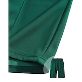 abordables Pantalones cortos de sudor-Hombre Pantalones cortos de sudor Pantalón corto Pantalones cortos de verano Pantalones cortos de playa Bolsillo Correa Cintura elástica Plano Comodidad Transpirable Corto Exterior Deportes Clásico