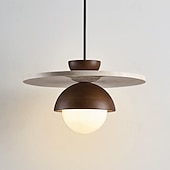 abordables Suspension-30 cm Design de Lanterne Suspendue Formes Géométriques Suspension Pierre Verre Style Artistique Le style rétro Style Classique ancien Rustique 110-120V 220-240V