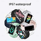 Χαμηλού Κόστους Smartwatch-696 HT5PRO Εξυπνο ρολόι 1.57 inch Έξυπνο ρολόι Bluetooth ΗΚΓ + PPG Βηματόμετρο Υπενθύμιση Κλήσης Συμβατό με Android iOS Γυναικεία Άντρες Κλήσεις Hands-Free Υπενθύμιση Μηνύματος IP 67