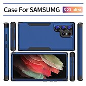 Недорогие Чехлы для Samsung-телефон Кейс для Назначение SSamsung Galaxy S24 S23 S22 S21 Ultra Plus A14 A54 А53 А33 A12 A32 A52 A13 S25 Кейс на заднюю панель Защита от удара Ретро ТПУ ПК