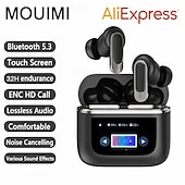 baratos Auscultadores TWS True Wireless-Fones de Ouvido Bluetooth Sem Fio TWS Tour Pro 2 V8 ANC Cancelamento de Ruído In-Ear Fones de Ouvido com Controle Touchscreen