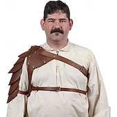 levne brnění-Středověké Renesanční Steampunk Zbraně a výzbroj Chrániče na ramena Cvočky Pánské Viking Fantazie Karneval Plesová maškaráda Výkon Podium Plesová maškaráda Dospělé Chrániče na ramena