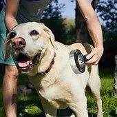 levne Podpora a péče o zvířata-1ks hřeben z nerezové oceli - kartáč pro krásu mazlíčků pro muly koně psi kočky ovce a jiná domácí zvířata - měkká rukojeť ideální pro milovníky zvířat jako dárky