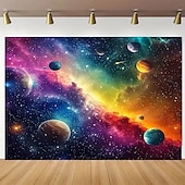 halpa Planeetta Kudelma-Planeetta Roikkuva Gobeliini Seinätaito Universumi Suuri Gobeliini Seinämaalaus Decor Valokuva Taustakuvana Peitto Verho Koti Makuuhuone Olohuone Koriste