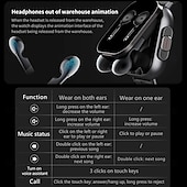 tanie Smartwatche-696 D8 Inteligentny zegarek 2.01 in Inteligentny zegarek Bluetooth EKG + PPG Krokomierz Powiadamianie o połączeniu telefonicznym Kompatybilny z Android iOS Damskie Męskie Odbieranie bez użycia rąk