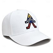 levne Pánská baseballová čepice-Pánské Kšiltovka Sluneční klobouk Trucker Hat Bílá Fialová Bavlna Výšivka Módní Na běžné nošení Denní Víkend Plná / Jednobarevná Nastavitelná Proti sluci Prodyšné