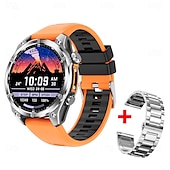 abordables Montres connectées-696 HD300 Montre intelligente 1.43 pouce Smartwatch Montre Connectée Bluetooth Podomètre Rappel d&#039;Appel Moniteur de Sommeil Compatible avec Android iOS Hommes Mode Mains-Libres Rappel de Message IPX-0
