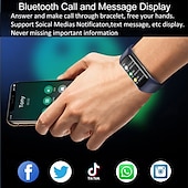 economico Smartwatch-696 H8 Orologio Smart Tracker Fitness Monitor del Sonno Promemoria Chiamata Bluetooth Android iOS 1.47
