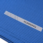 preiswerte Lässige T-Shirts für Herren-Herren T-Shirt Kurzarmshirt Kurzarm Rundhalsausschnitt Frühling &amp; Herbst Einfarbig Mode Designer Schnelltrocknend reflektierende Streifen Urlaub Straße Ausgehen Blau Marineblau Schwarz Top T-Shirt