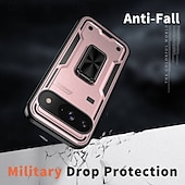 זול תיק טלפון אחר-טלפון מגן עבור גוגל Pixel 9 Pro Pixel 9 Pro XL פיקסל 9 כיסוי אחורי מחזיק טבעת מגנטי עמיד בזעזועים רטרו TPU PC