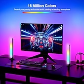 cheap LED Floor Lamp-LED Light Bars Mood Light  Multiple Lighting Effects Ambient Lighting Flow Light Bar Gaming/TV/PC/Room
