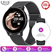 preiswerte Smartwatch-LIGE BW0905 Smartwatch Fitness Tracker Herzfrequenzmonitor Bluetooth Android iOS wasserdicht 1.69&quot;