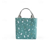 cheap Outdoor Recreation-Imitation Hemp Insulated Lunch Bag – Portable Handheld Food Carrier for Students, Fresh-Keeping Picnic Tote