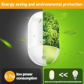 tanie włączana lampka nocna-pilot led lampka nocna salon sypialnia dekoracja lampka nocna ciepła poświata przełącznik światła ochrona oczu bez migotania uk usa ue wtyczka zasilania 1 szt.