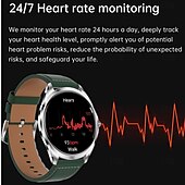 economico Braccialetti intelligenti-696 TN88 Orologio intelligente 1.43 pollice Intelligente Bracciale Bluetooth Pedometro Avviso di chiamata Monitoraggio del sonno Compatibile con Android iOS Da donna Da uomo Chiamate in vivavoce