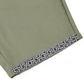 economico Classico-Per uomo Shorts Shorts di Lino Pantaloncini Estivi Shorts da Spiaggia Patchwork Coulisse Elastico in vita Semplice Comodità Traspirante Lunghezza al ginocchio All&#039;aperto Quotidiano Ferie Moda Hawaiano