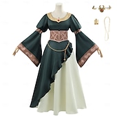 billige Kvinners kostymer-Ringenes herre Cosplay Cosplay kostyme Maskerade Ferie Film-Cosplay for Dame Voksne Karneval Maskerade Ytelse Fest