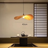 abordables Suspension-50 cm Design de Lanterne Suspendue Suspension Bambou Le style rétro Style Classique Mode ancien Traditionnel / Classique 110-120V 220-240V