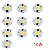 preiswerte Leuchtbirnen-10 Stück COB LED-Lichtchip-Perlen 3 W 5 W 7 W 10 W 220 V LED-Lampen-Chips Licht Smart IC-Treiber passend für DIY LED-Strahler Flutlicht