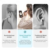 Недорогие Индивидуальная защита-bebird ear care инструмент для удаления серы набор для чистки камеры - беспроводной очиститель очиститель для ушей с камерой