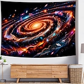 halpa Planeetta Kudelma-Planeetta Roikkuva Gobeliini Seinätaito Universumi Suuri Gobeliini Seinämaalaus Decor Valokuva Taustakuvana Peitto Verho Koti Makuuhuone Olohuone Koriste