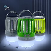 cheap Electric Mosquito Repellers-Multifunctional Mosquito Killer Lamp – USB Rechargeable LED Electric Shock Insect Trap and Camping Light for Home or Tents
