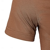 voordelige Heren Elite Polo-heren polo trui van zijde katoenmix, formeel werk, geribbelde kraag, korte mouwen, effen kleur, overhemd, zomer, donkergrijs, zwart, wit, kaki, grijs