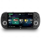baratos Consoles de Jogos-console de jogos portátil trimui smart pro tela ips de 4,96&#039;&#039; joystick de sistema linux iluminação rgb smartpro retro videogame player presente