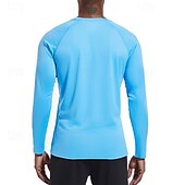 economico magliette di base-Per uomo Maglietta Camicia a Maniche Lunghe Manica Lunga Girocollo Estate Primavera Semplice Moda Designer Essenziale Classico Vacanza Streetwear Uscire Nero Bianco Azzurro cielo Maglietta Top per