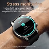 Недорогие Смарт-часы-696 G100 Умные часы 1.43 дюймовый Смарт Часы Bluetooth Педометр Напоминание о звонке Датчик для отслеживания сна Совместим с Android iOS Мужчины Хендс-фри звонки Напоминание о сообщении IPX-0