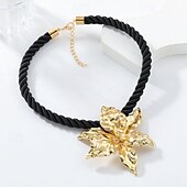 levne Náhrdelníky a přívěsky-Dámské Náhrdelníky Elegantní ulice Květinový Náhrdelníky