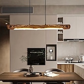 ieftine Lumini pandantive-80 cm Design Lanternă Lumini pandantiv Lemn Lemn Pictate finisaje Epocă LED 110-120V 220-240V