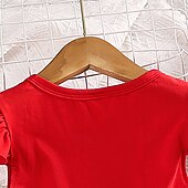 billige Uformelle kjoler-Barn Jente Kjole Hjerte Ermeløs utendørs Fest Netting Lapper Mote Bedårende Polyester Ovenfor knéet Kjole med A-linje Tyllkjole Sommer Vår 4 år + Rød