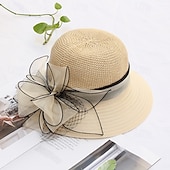 preiswerte Partyhut-Kopfstück Organza Hochzeit Abendgesellschaft Elegant Hochzeit Mit Tüll Kopfschmuck Kopfbedeckung