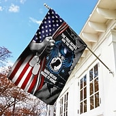 cheap Garden Flags, Banner-4th of July Veteran's Day Garden Flag 12 x 18 Inch Yard Flags, Independence Day Memorial Day Small Garden Flags for Outside, Outdoor Flags, Holiday Garden Flags for All Seasons