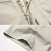 Χαμηλού Κόστους σορτς εργασίας-Ανδρικά Φόρεμα Σορτς Σορτς εργασίας Σορτς του γκολφ Τσέπη Σκέτο Άνεση Αναπνέει Μήκος γόνατος ΕΞΩΤΕΡΙΚΟΥ ΧΩΡΟΥ Επιχείρηση Αθλήματα Καθημερινό Μαύρο Χακί