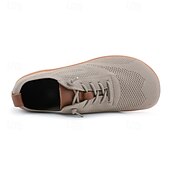 levne Pánské tenisky-pánské barefoot běžecké boty - minimalistický, lehký, prodyšný úplet - městské ležérní pro každodenní nošení a fitness